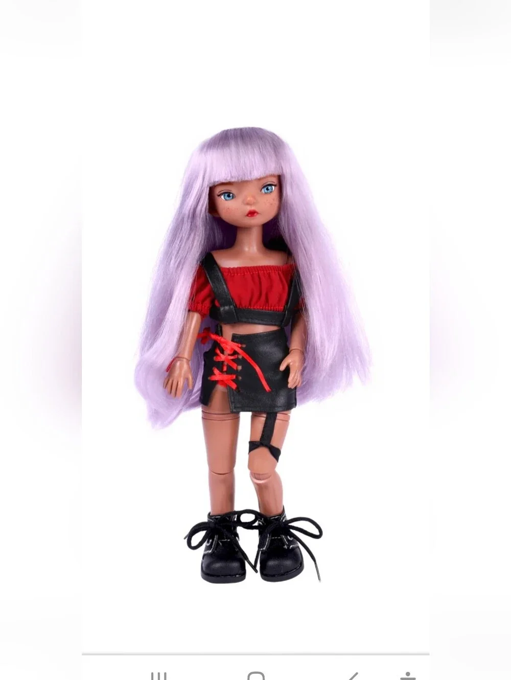 Queban BJD Girls Fashion Dress Up Party Night Cool Girl 9